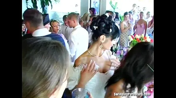 Fresh Wedding whores are fucking in public drive Tube