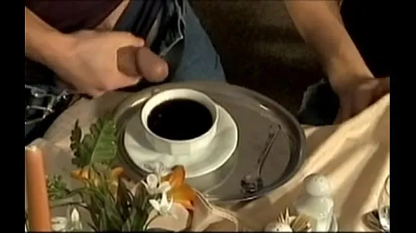 Tubo de transmissão Você quer ordenhar no café? É gostoso! - Quer leite no seu café? tirando novo