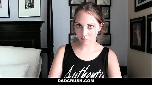 Frisk DadCrush- Caught and Punished StepDaughter (Nickey Huntsman) For Sneaking drev Tube