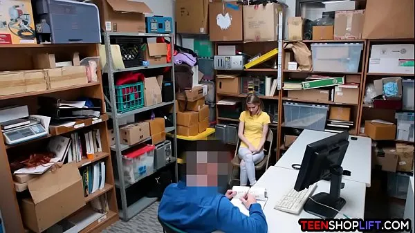 Fresh Skinny Russian teen fucked in his back office or he would have reported her to the police drive Tube