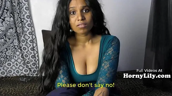 Świeża Bored Indian Housewife begs for threesome in Hindi with Eng subtitles rura napędowa