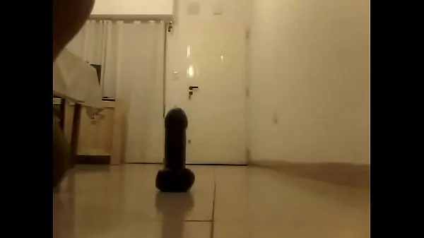 Fersk big black dildo stasjonsrør