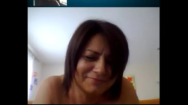 Świeża Italian Mature Woman on Skype 2 rura napędowa