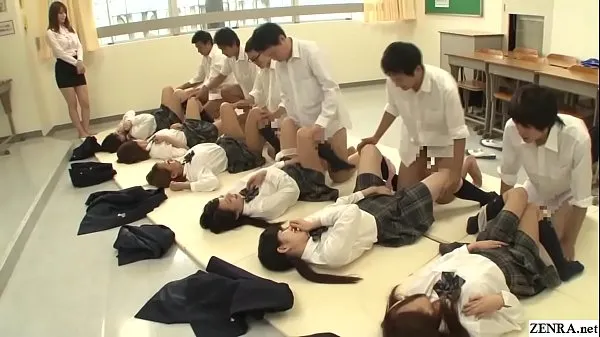 Fresh Future Japan mandatory sex in school featuring many virgin having missionary sex with classmates to help raise the population in HD with English subtitles drive Tube