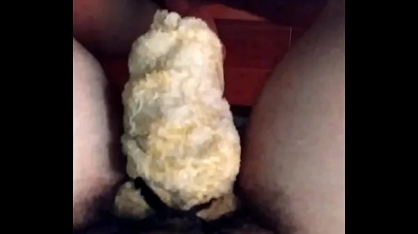 Fresh Masturbating with towel and soapy water aandrijfbuis