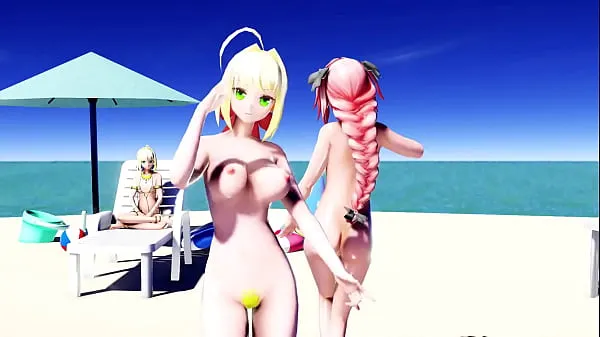 Fresh MMD Saber and Astolfo FGO Gimme x Gimme (Submitted by Deltarion drive Tube