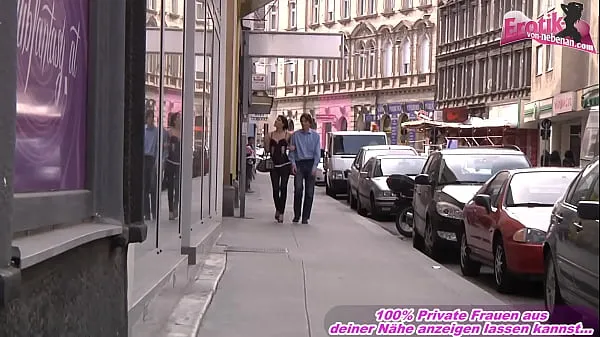 Fresh German street whore dragging suitors into the brothel drive Tube