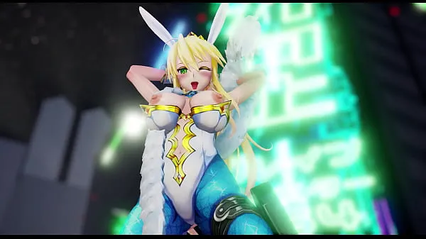 Свежая MMD R18】 Altria Ruler Fate MMD от Рики Мизуно трубка привода