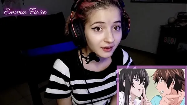 Tubo de unidad Streamer se calienta viendo hentai y se pone a tocarse en medio de un stream - Emma Fiore nuevo