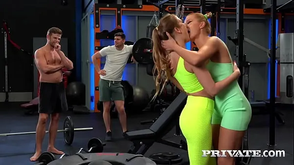 Fresh Stunning Babes Alexis Crystal, Cherry Kiss and Martina Smeraldi milk 2 studs at the gym! Deepthroat, anal, squirting, fisting, DP and more in this wild orgy! Full Flick & 1000s More at drive Tube