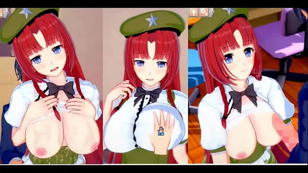 Frisches Eroge Koikatsu! ] Touhou Beni Misuzu reibt ihre Brüste H! 3DCG Anime-Video mit großen Brüsten (Touhou-Projekt) [Hentai-SpielDrive Tube