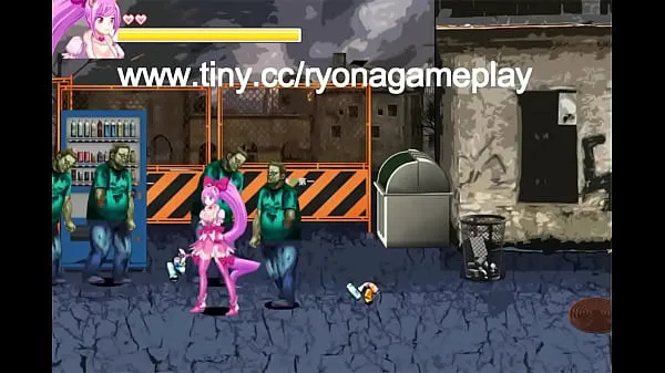 Tubo de unidad Linda maga rosa teniendo sexo con zombies hombres en Magic world r incidente acción hentai ryona nuevo juego video nuevo