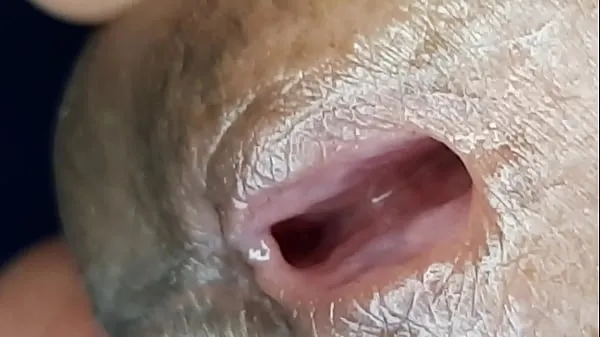 Fresh Uretra do penis em close up aandrijfbuis