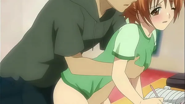 Świeża Older Stepbrother Touching her StepSister While she Studies - Uncensored Hentai rura napędowa