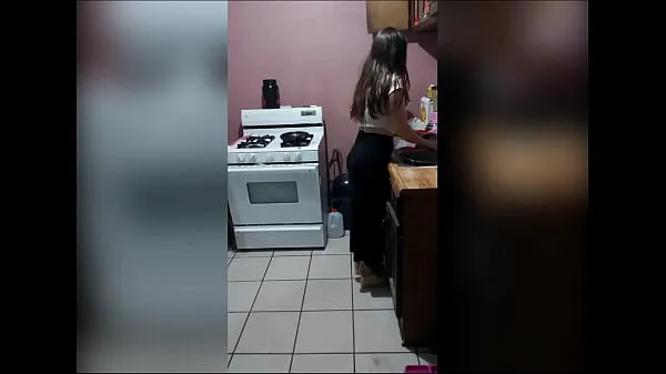 Ống dẫn động Stop! Young stepmother of only 18 years old alone at home and the stepson takes advantage of that, real homemade mới