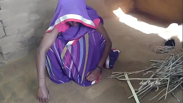 Fresh Husband enjoyed full masti with wife in purple saree real Indian sex video real desi pussy drive Tube