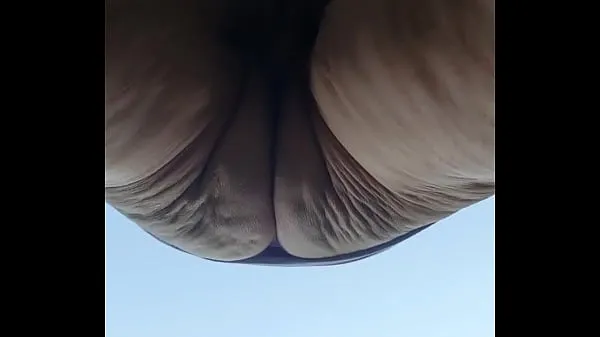 Fresh Granny without panties hairy pussy drive Tube