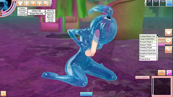 Färsk Slime Woman sexy 3D hentai Game drive Tube