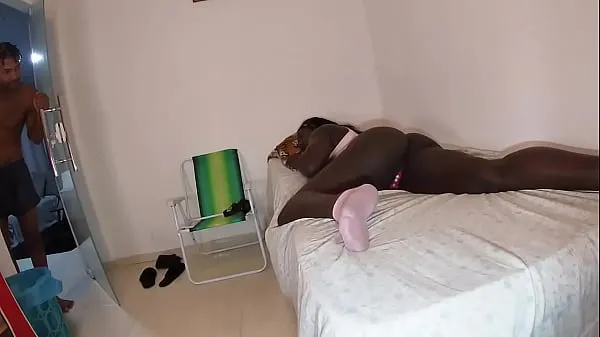 Fresh Negona Tired of the Trip and Already Got Cock in Her Pussy and Still Drinking the Cum | Fernanda Chocolatte - Joao O Safado drive Tube